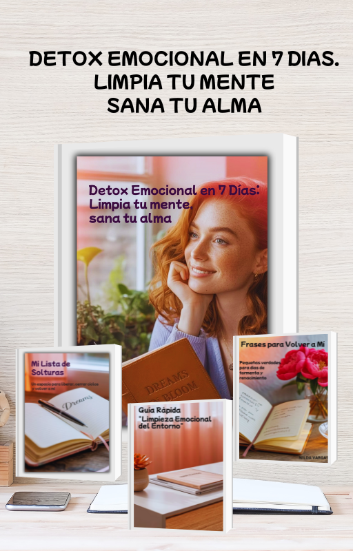 DETOX EMOCIONAL EN 7 DÍAS. LIMPIA TU MENTE, SANA TU ALMA.